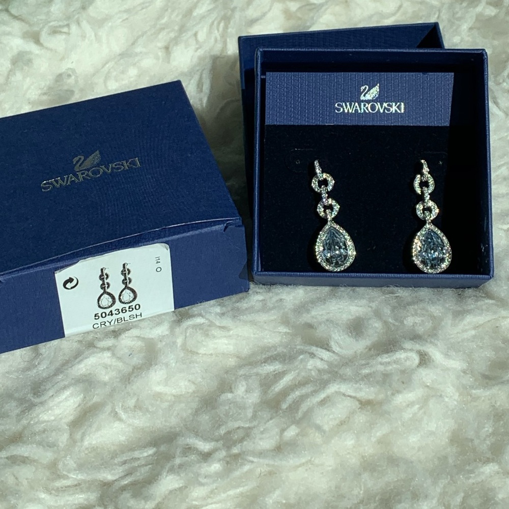 Swarovski Crystal Drop Earrings